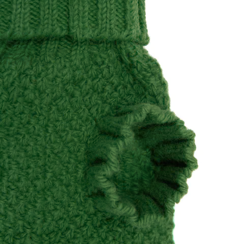 Allen Bobble Pea Green Dog Jumper