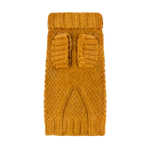 Allen Bobble Mustard Dog Jumper
