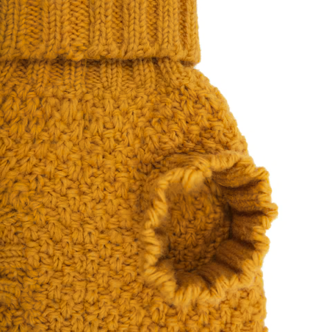 Allen Bobble Mustard Dog Jumper