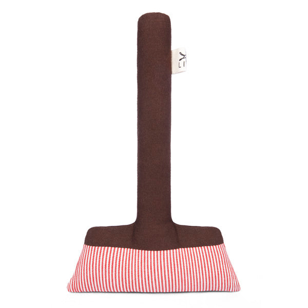 Sidworth Broom Squeaky Dog Toy