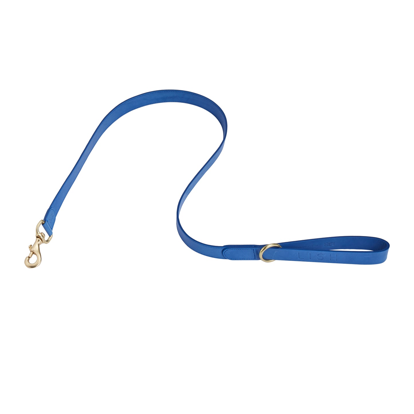 Coopers Cobalt Blue Luxury Leather Designer Dog Lead
