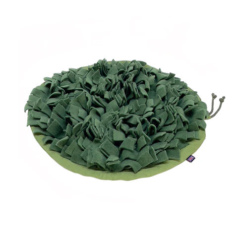 Designer Green Snuffle Mat Activity Dog Toy