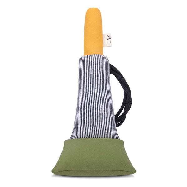 Handcrafted Hoover Squeaky Plush Dog Toy