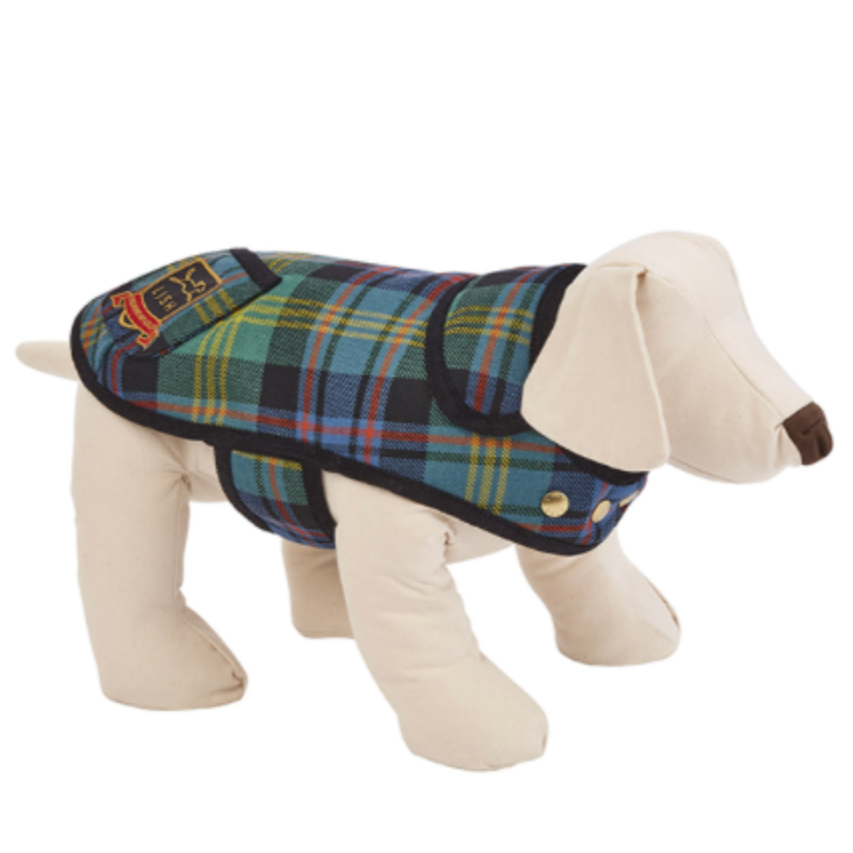Ellen Tartan Designer Dog Coat