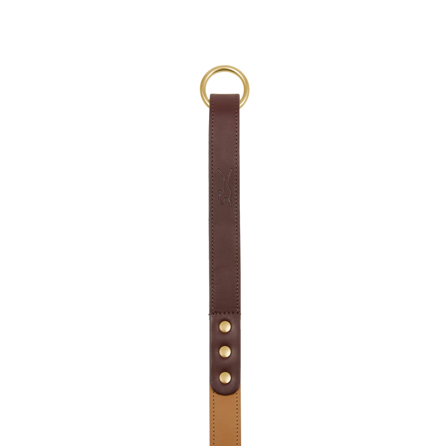 Spencer Gingerbread Brown Luxury Leather Dog Lead