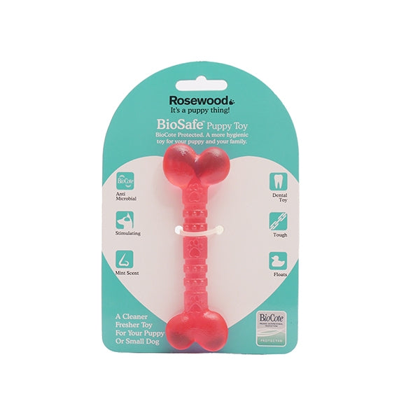 Biosafe Pink Puppy Bone