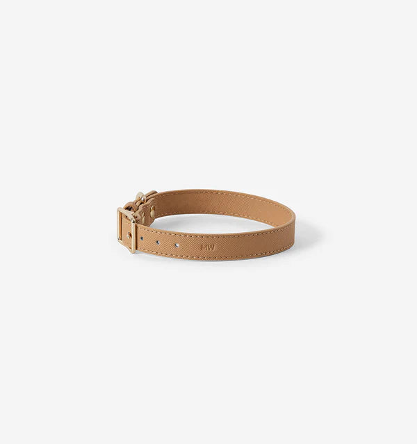 Tan Leather Collar