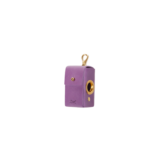 Coopers Violet Purple Luxury Designer Poop Bag Dispenser