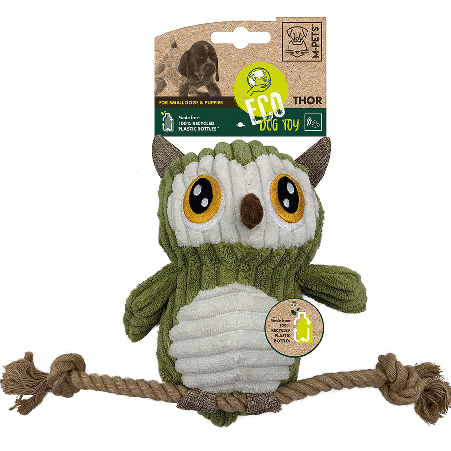 Owl Eco-Friendly Dog Toy |  THOR